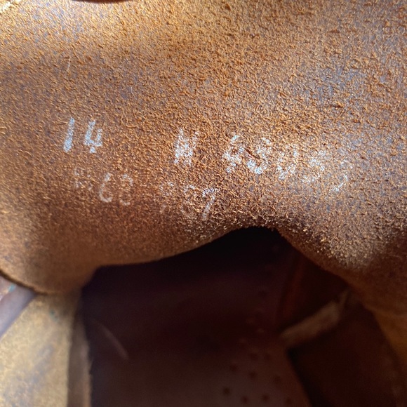 SEBAGO Mens brown leather boots - 14 - Picture 7 of 7